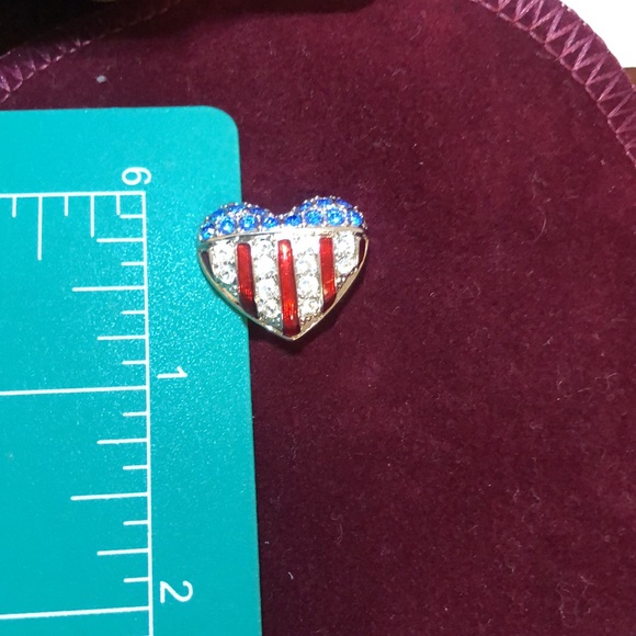 Swarovski Brave heart pin - Picture 6 of 7